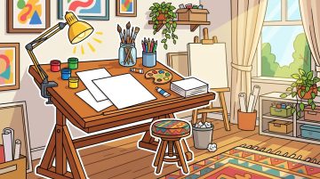 Illustration for this writing prompt