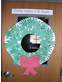 Buddy wreath bulletin board