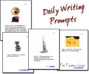 Creative writing prompts first grade